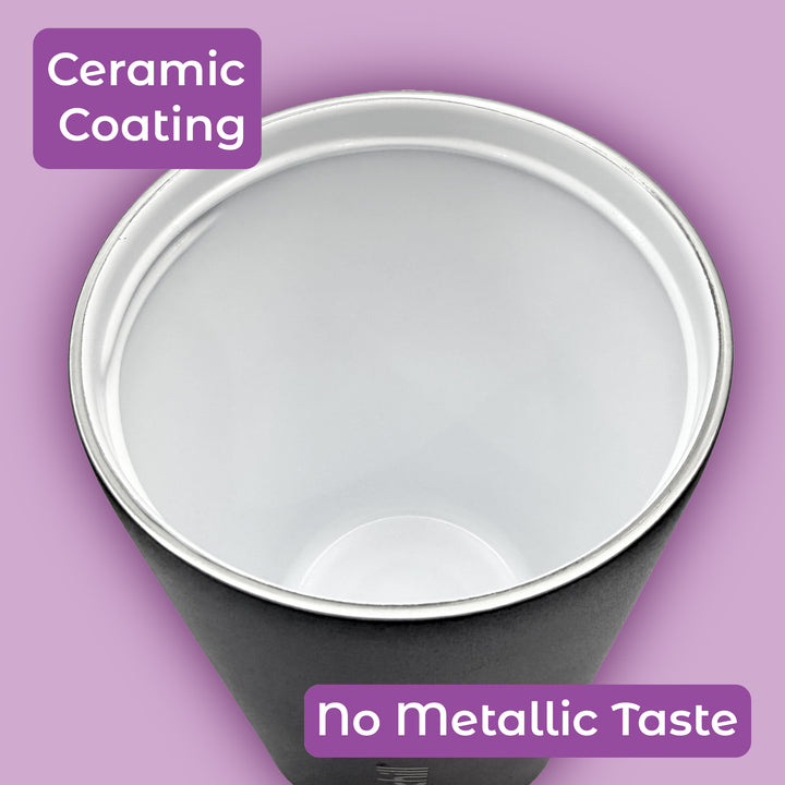 20oz_pushsip_ceramic coating_triple insulated Stainless Steel_coffee mug_Ceramic Coating