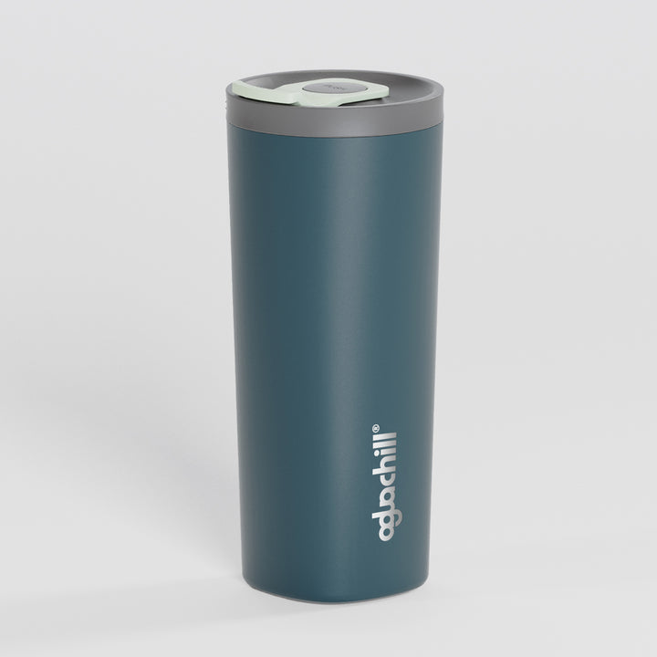 20oz_pushsip_ceramic coating_triple insulated Stainless Steel_coffee mug_Green