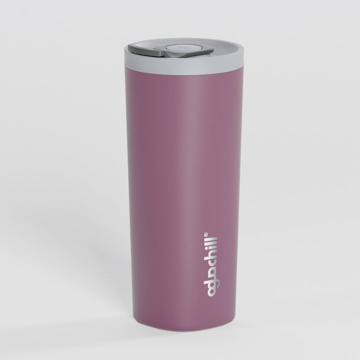 20oz_pushsip_ceramic coating_triple insulated Stainless Steel_coffee mug_Plum