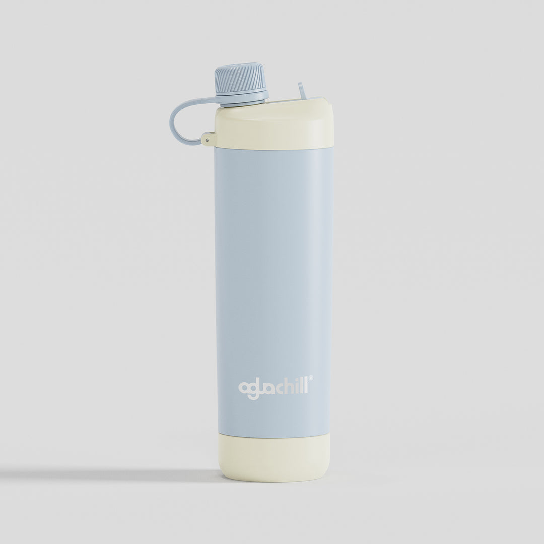 22oz_2_in_1_Triple walls Insulated Stainless Steel_water bottle_Baby Blue