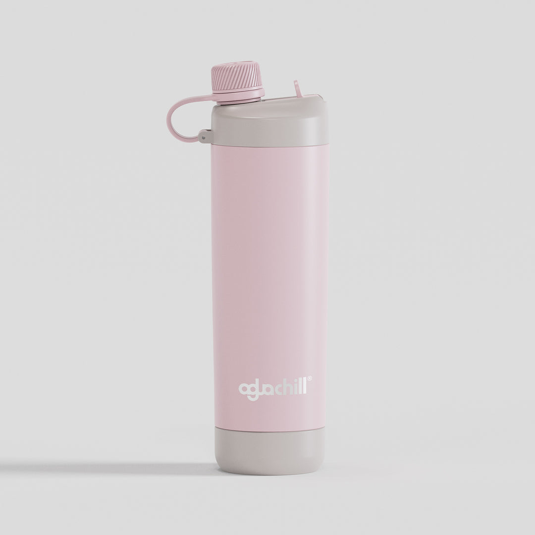 22oz_2_in_1_Triple walls Insulated Stainless Steel_water bottle_Pink