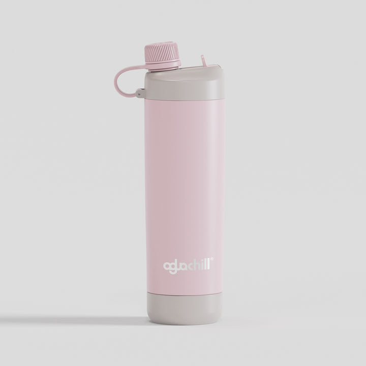 22oz_2_in_1_Triple walls Insulated Stainless Steel_water bottle_Pink