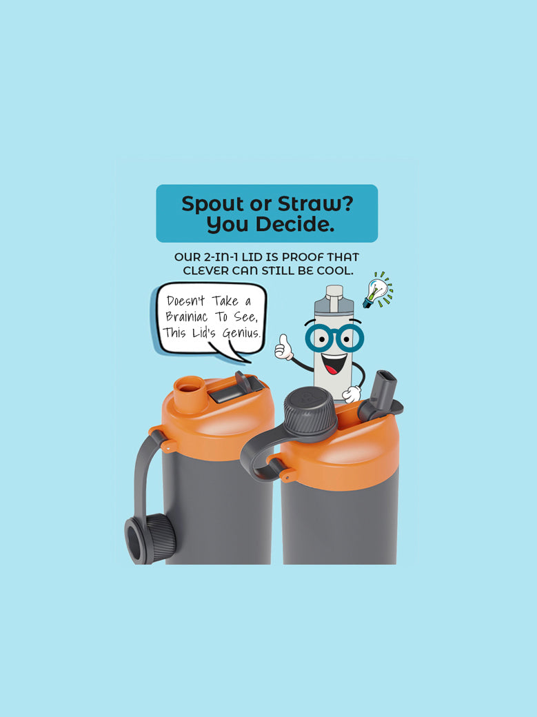 22oz_2in1_triple insulated water bottle_spout and straw you decide_hero image for mobile phone