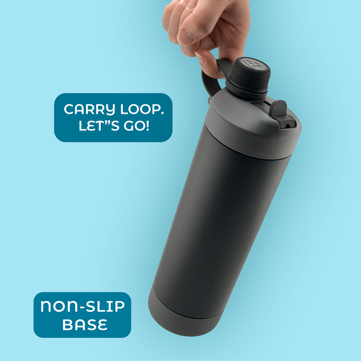 22oz 2 in 1 Water Bottle