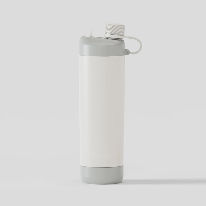 22oz 2 in 1 Water Bottle - Arctic Mist with Engraving