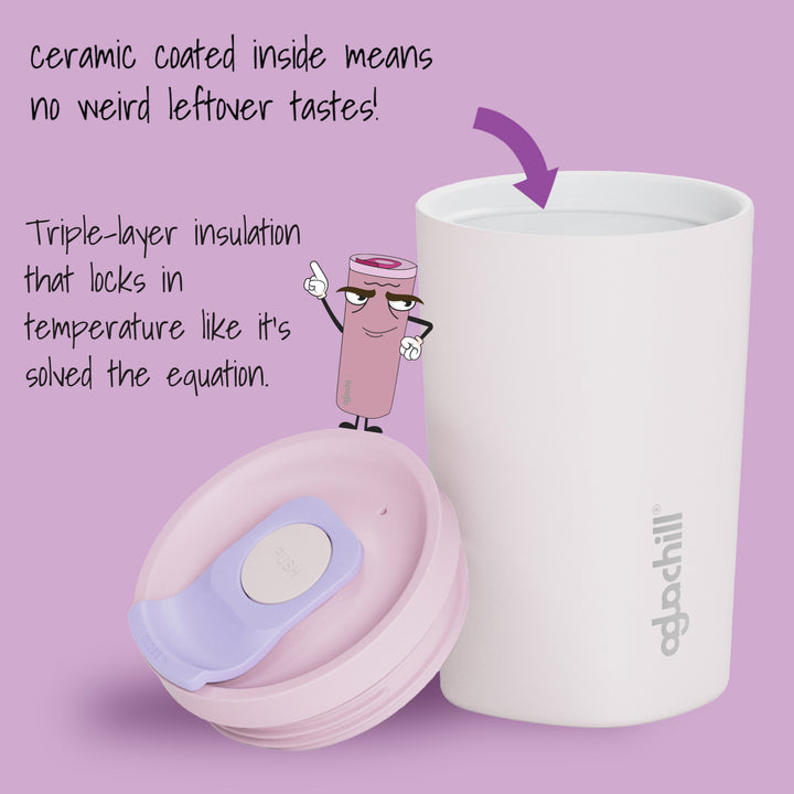 12oz PushSip™ Coffee Mug