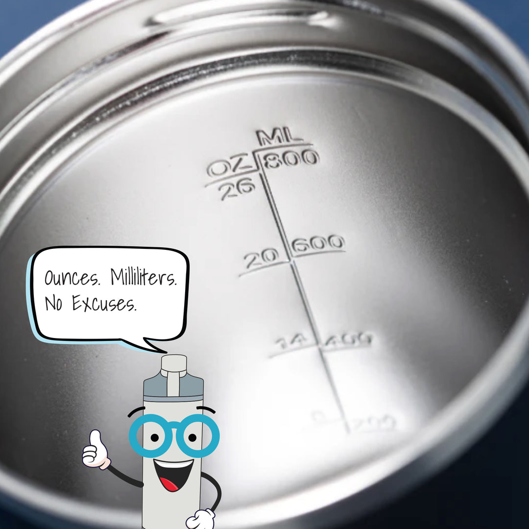 water capacity marking 