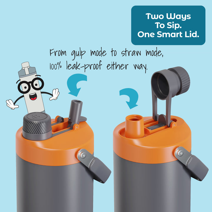 two ways to sip, sip or spout in one lid image