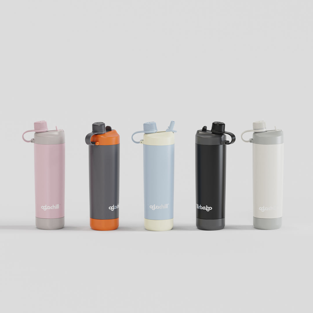 22oz 2 in 1 Water Bottle