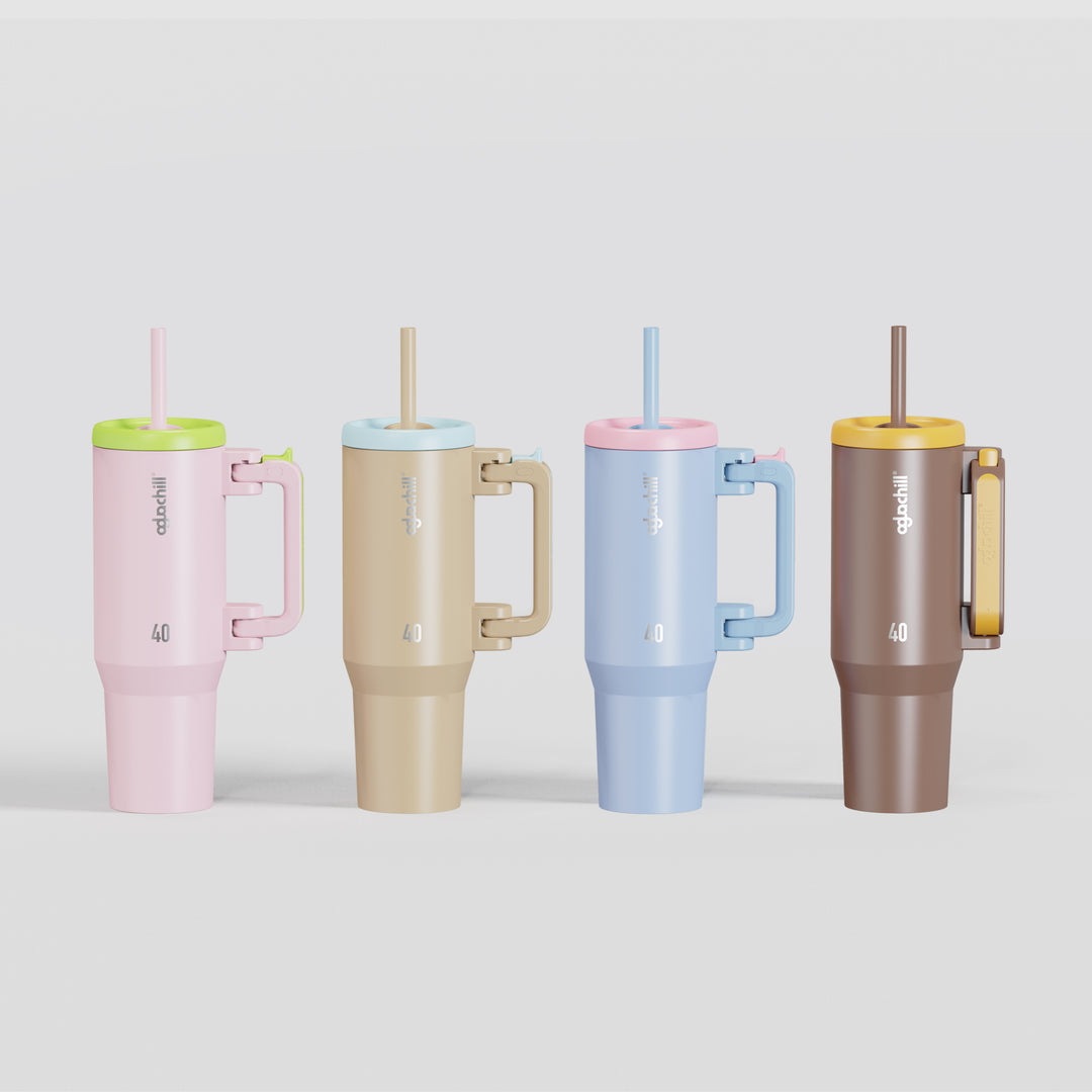 40oz 2 in 1 Sip / Straw Tumbler