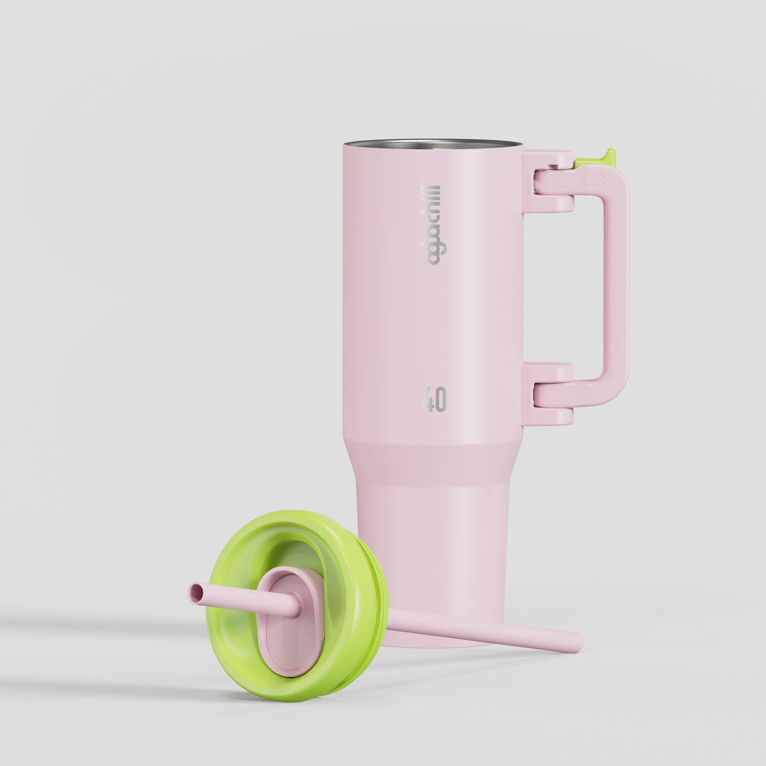 40oz 2 in 1 Sip / Straw Tumbler