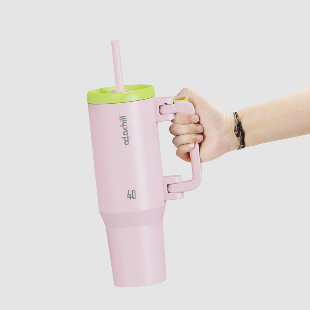 40oz 2 in 1 Sip / Straw Tumbler