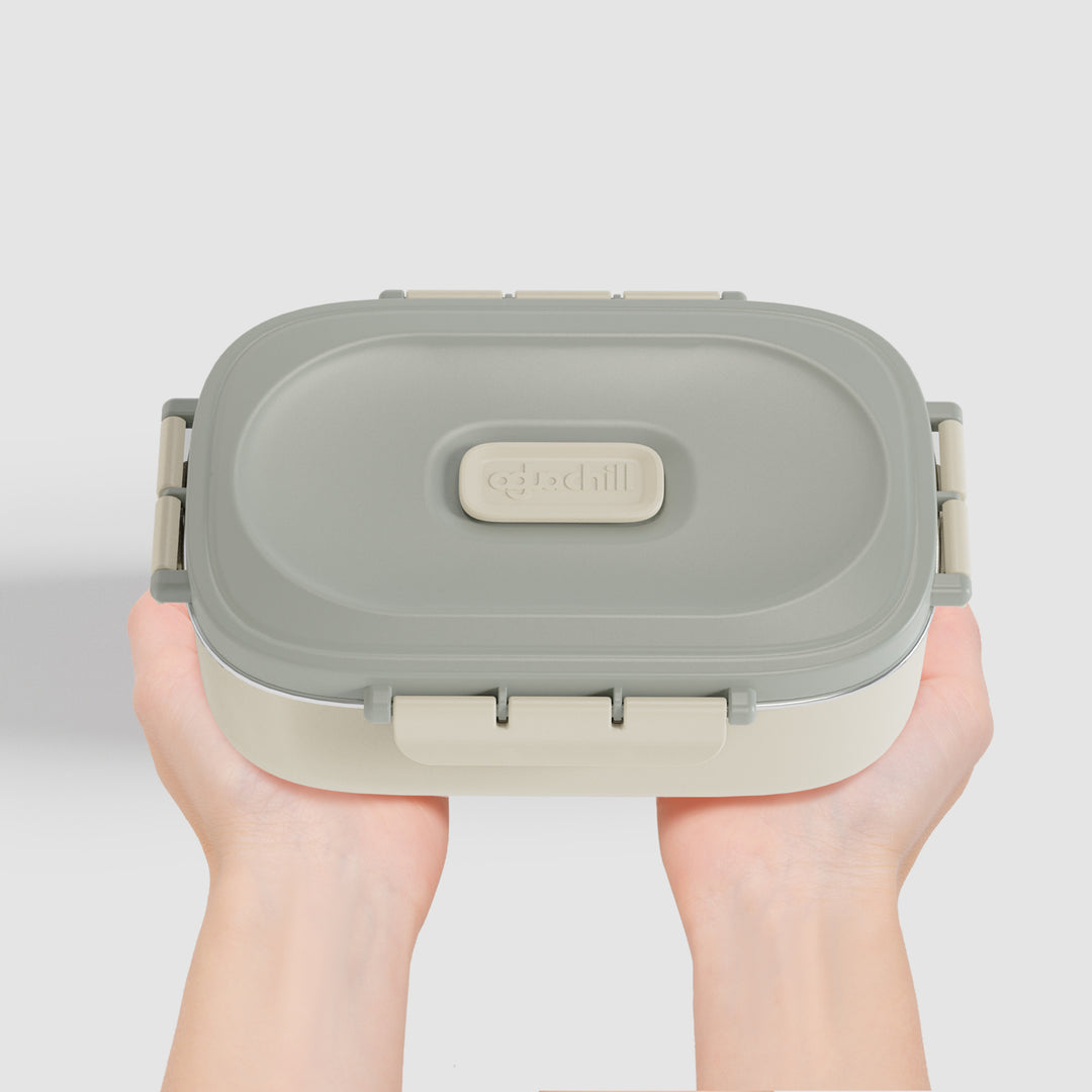 30oz Microwave-Safe Stainless Steel Meal Box