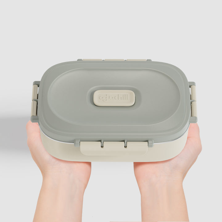 30oz Microwave-Safe Stainless Steel Meal Box