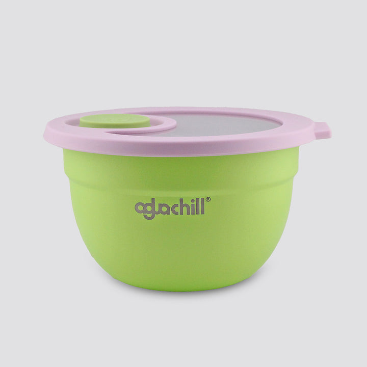 64oz / 2qt Stainless Steel Salad Bowl Kit