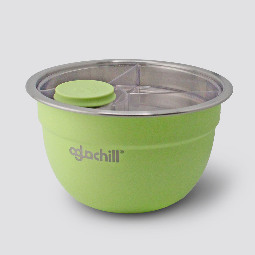 64oz / 2qt Stainless Steel Salad Bowl Kit