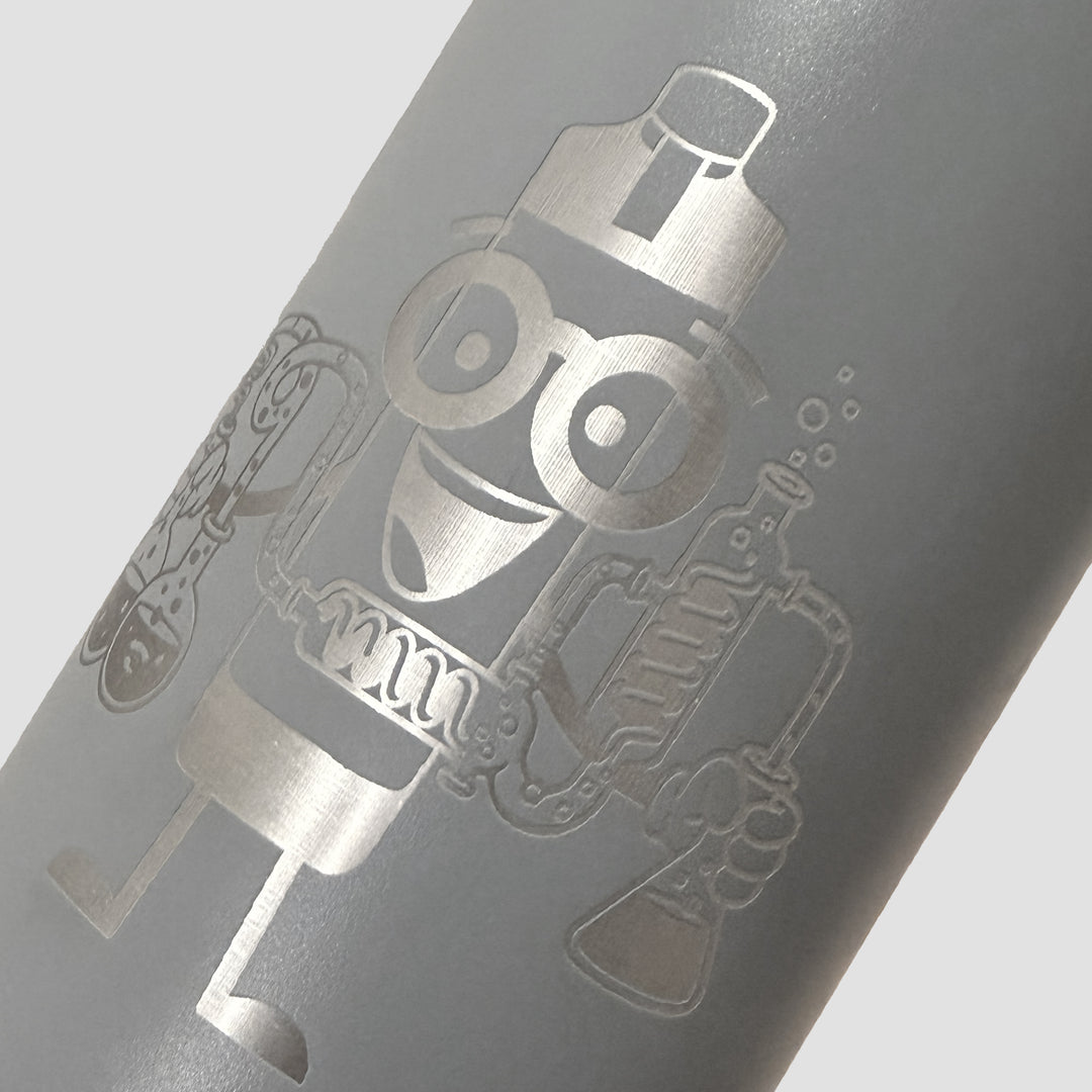 12oz PushSip™ Coffee Mug - Carbon with Engraving