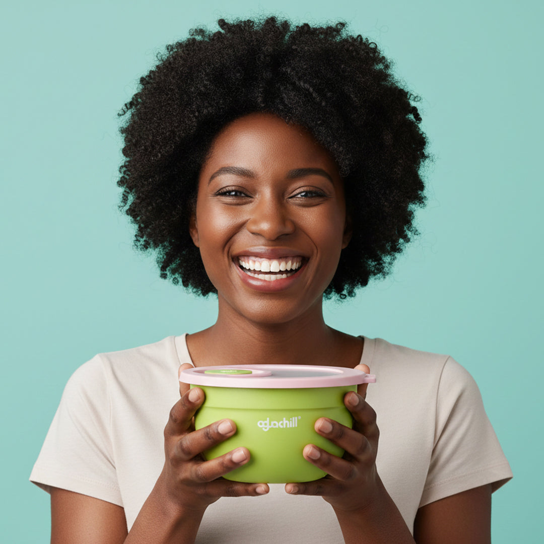 64oz / 2qt Stainless Steel Salad Bowl Kit