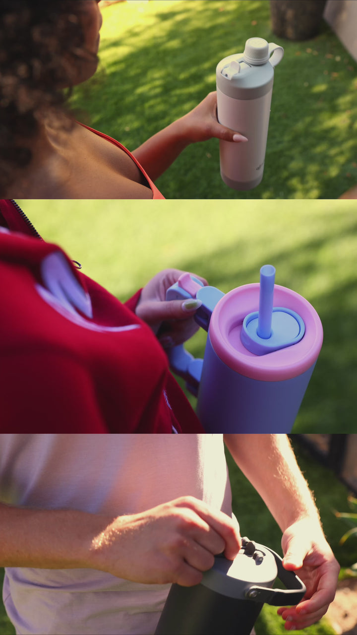 2in1 water bottle family video